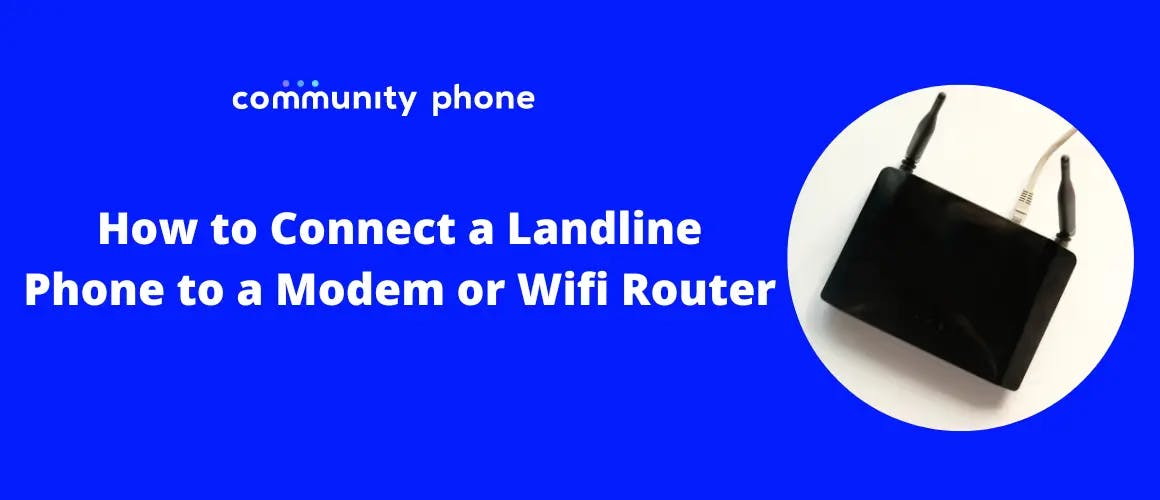 Connecting Your Landline Phone to a Modem: A Simple Guide